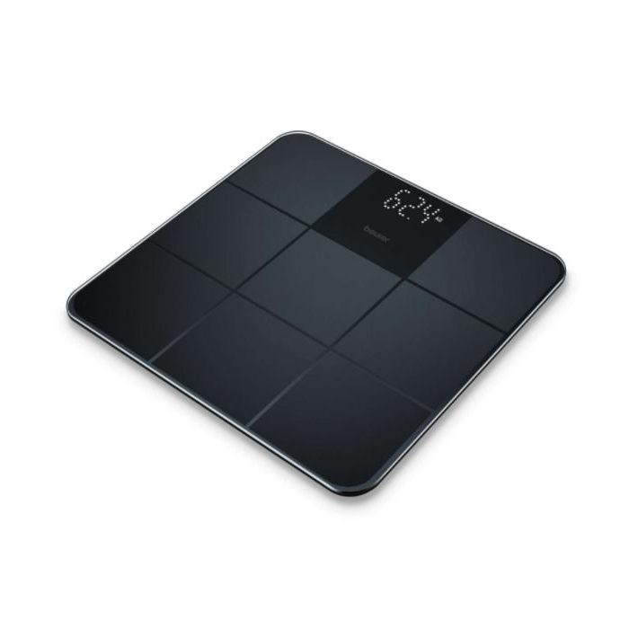 Везна Beurer GS 235 Black Glass bathroom scale non-slip surface