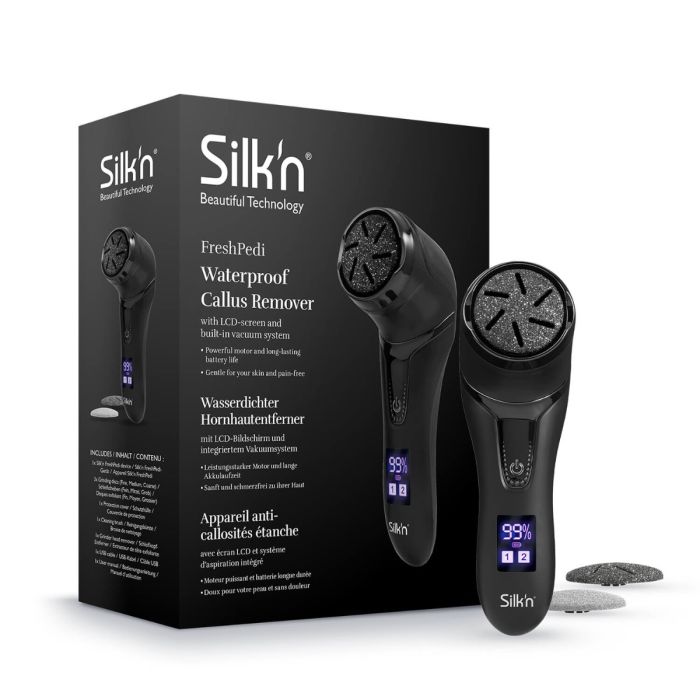 SILK'N FreshPedi Black електрическа пила за крака