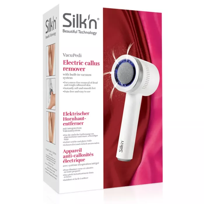 SILK'N VacuPedi електрическа пила за крака + подарък козметика за крака