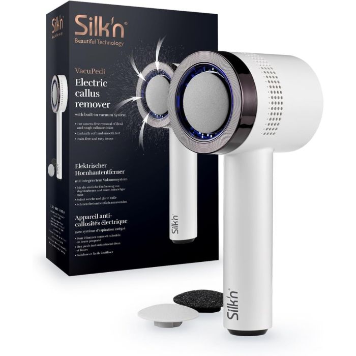 SILK'N VacuPedi електрическа пила за крака + подарък козметика за крака