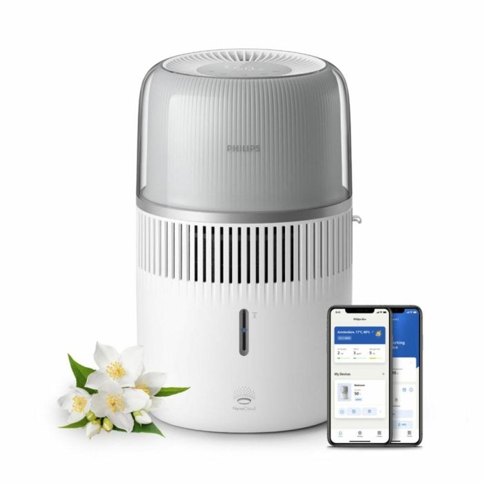 PHILIPS Humidifier Series 5000 Up to 56 m2 3 settings white - HU5710/00