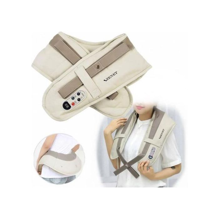 Ударен масажор за врат, рамене и гръб Zenet ZET-756 с точково ударна технология
