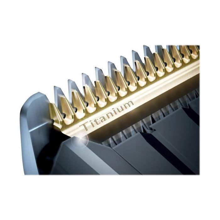 PHILIPS 41mm full metal guard  titanium coated blades  corded and cordless with Li- - HC9450/15