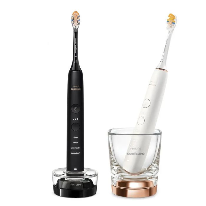 PHILIPS 2pcs toothbrush Sonicare Diamond Clean Smart black/white - HX9914/69