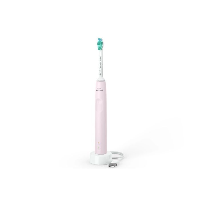 PHILIPS Electric toothbrush Series 3100 Pressure sensor Slim ergonomic design pink - HX3671/11
