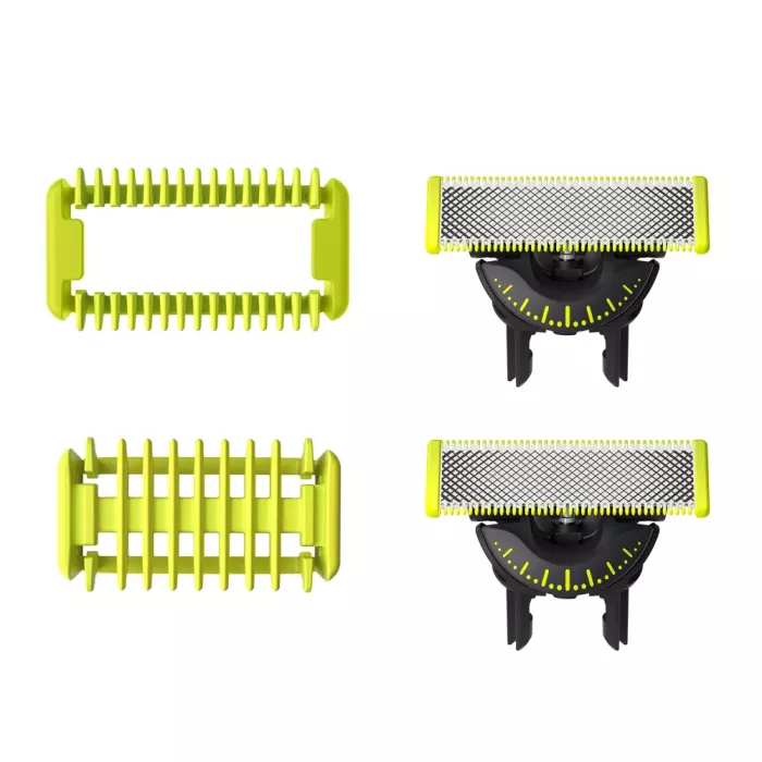 PHILIPS OneBlade replacement blades 2 x 360 Blades and 1 Body Kit - QP624/50