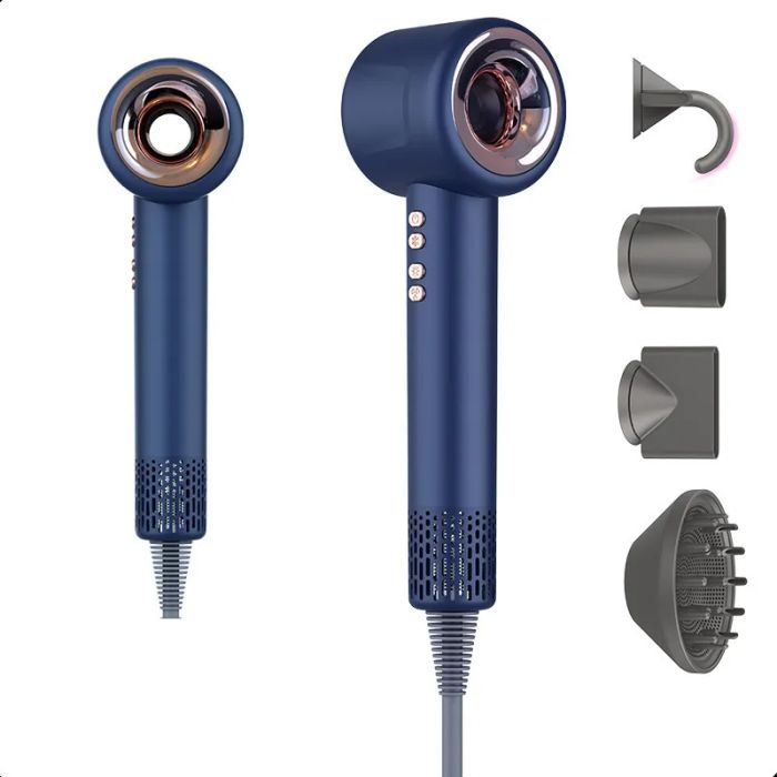 Професионален сешоар за бързо изсушаване с Интелигентен Контрол на Температурата